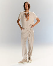 Load image into Gallery viewer, Jacket Blouse and Pants Beige
