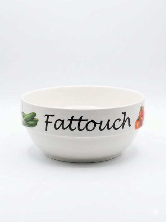 Fattoush Porcelain Bowl