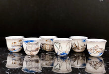 Load image into Gallery viewer, Hand Painted Chaffeh Coffee Cups
