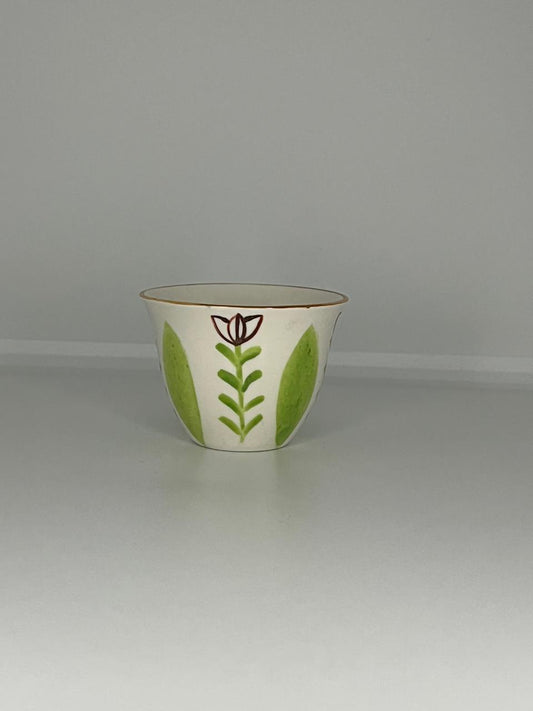 Hand Painted Chaffeh Coffee Cup