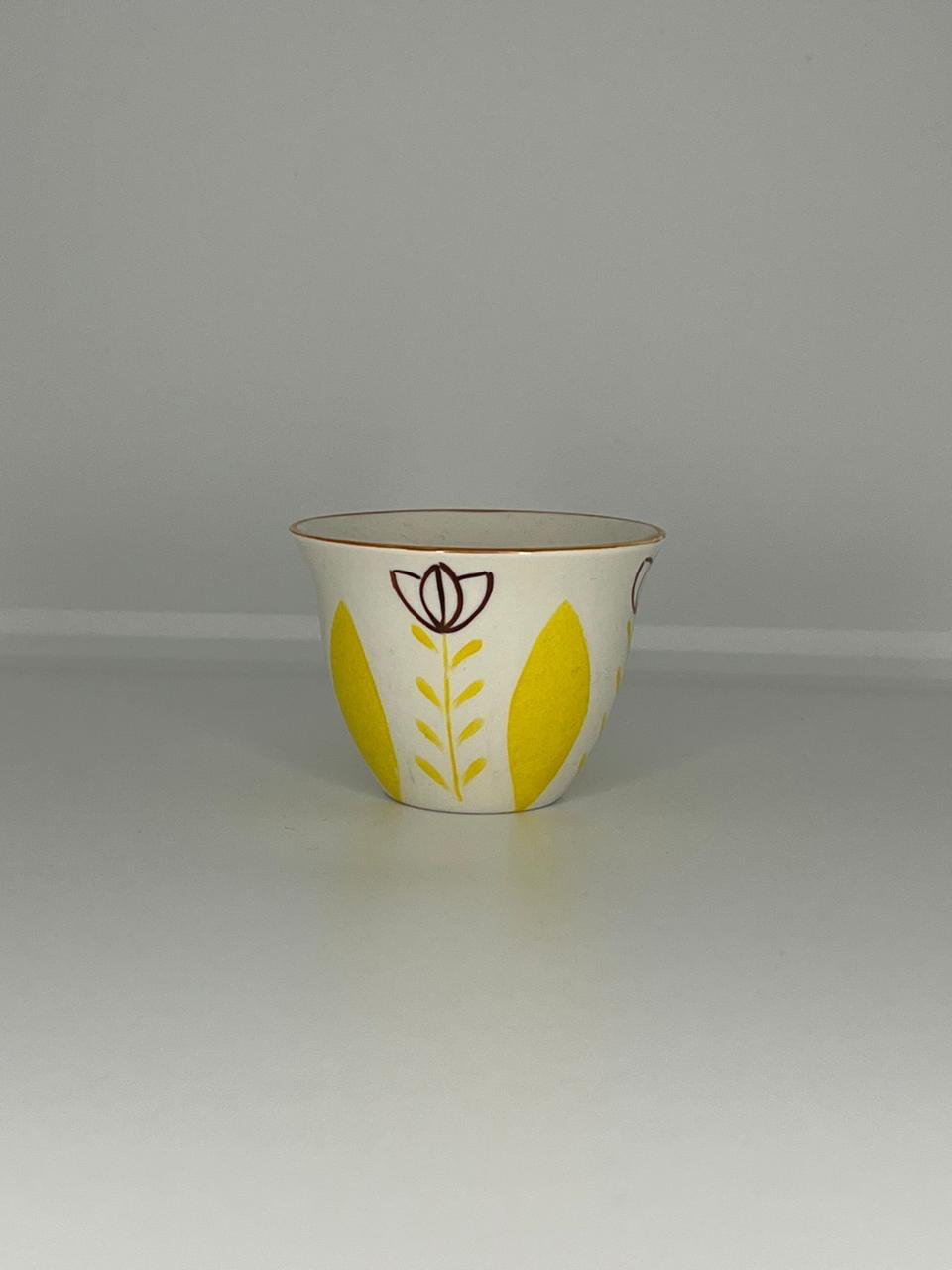 Hand Painted Chaffeh Coffee Cup