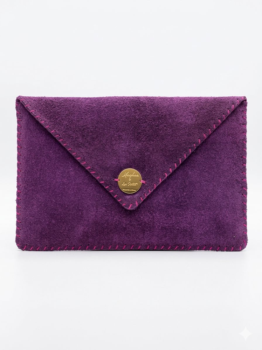 Genuine Leather Clutch