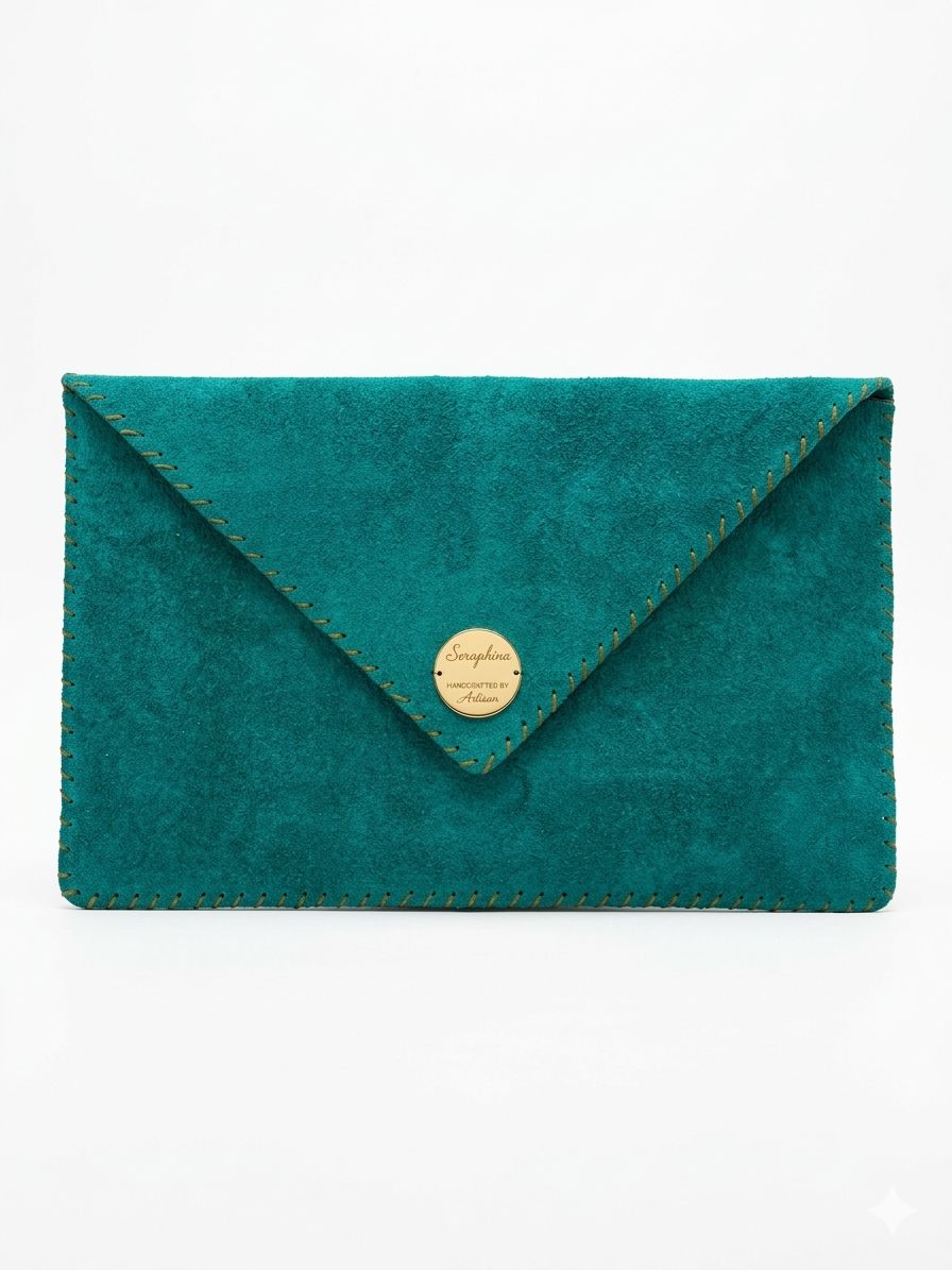 Genuine Leather Clutch