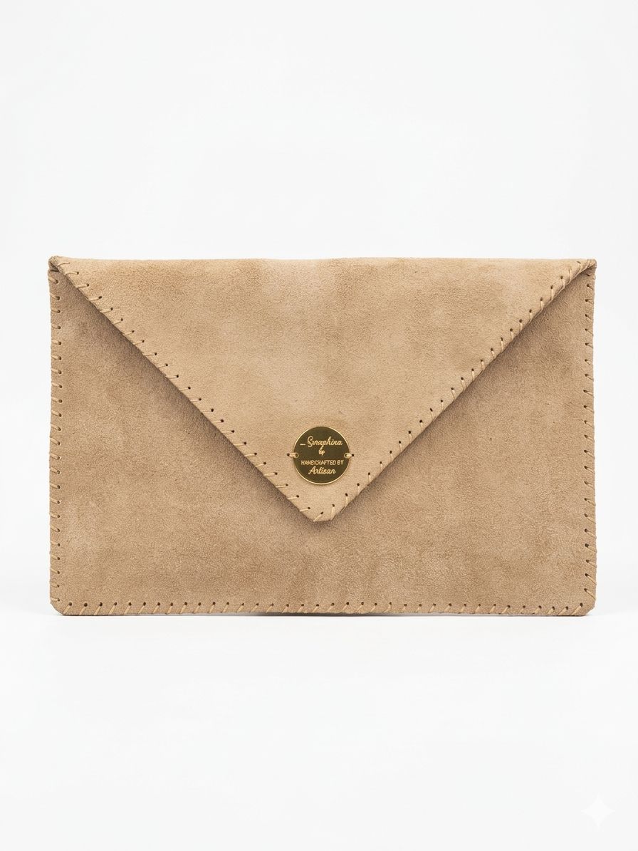 Genuine Leather Clutch