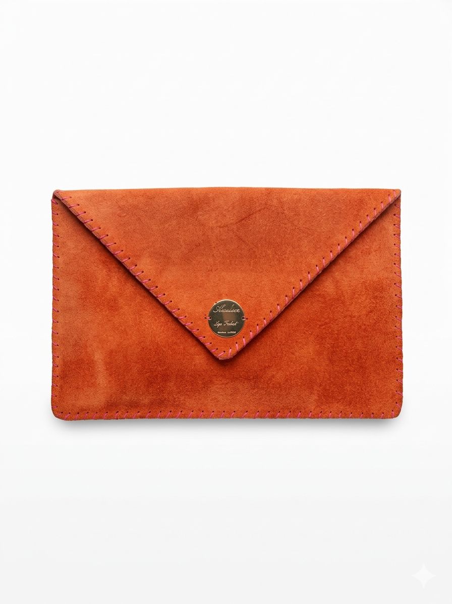 Genuine Leather Clutch