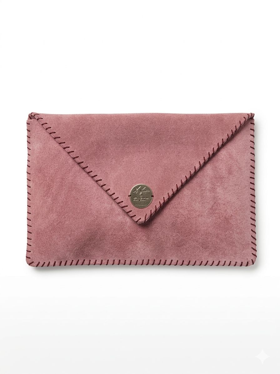 Genuine Leather Clutch