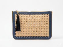 Load image into Gallery viewer, Clutch Leather and Jute

