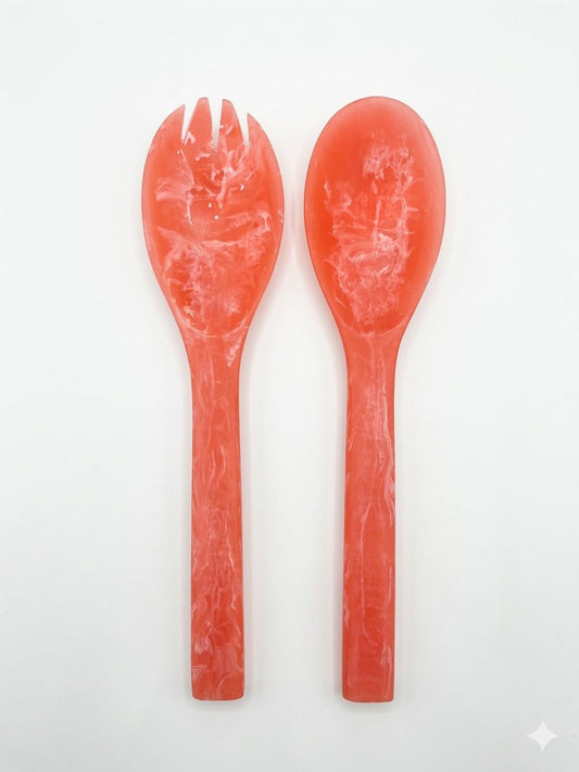 Resin Long Spatula and Fork