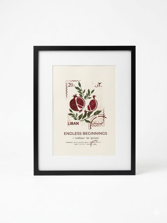 Vintage Endless Beginnings A3 Frame