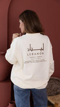 Load image into Gallery viewer, Unisex Beige Sweater Lebanon
