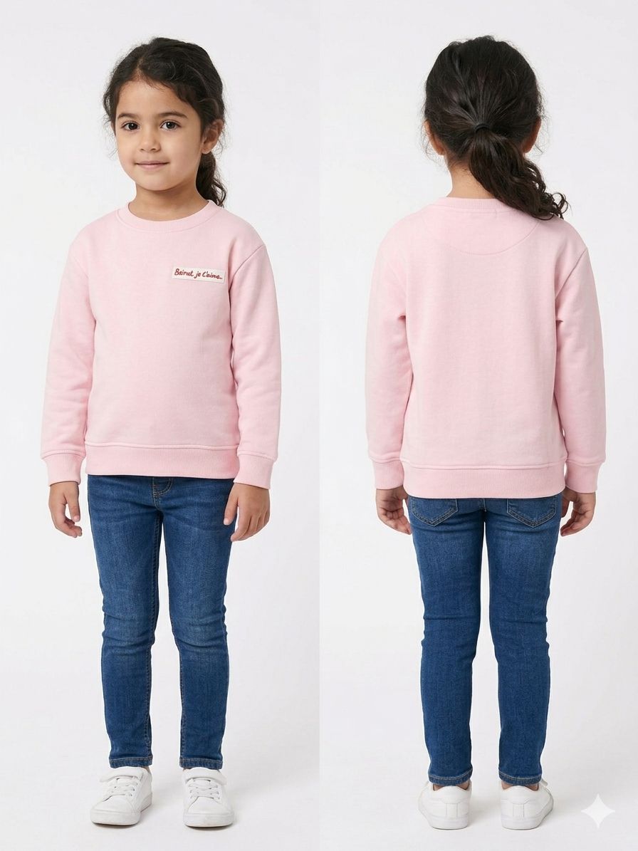 Pink Beirut Je T'aime Sweater