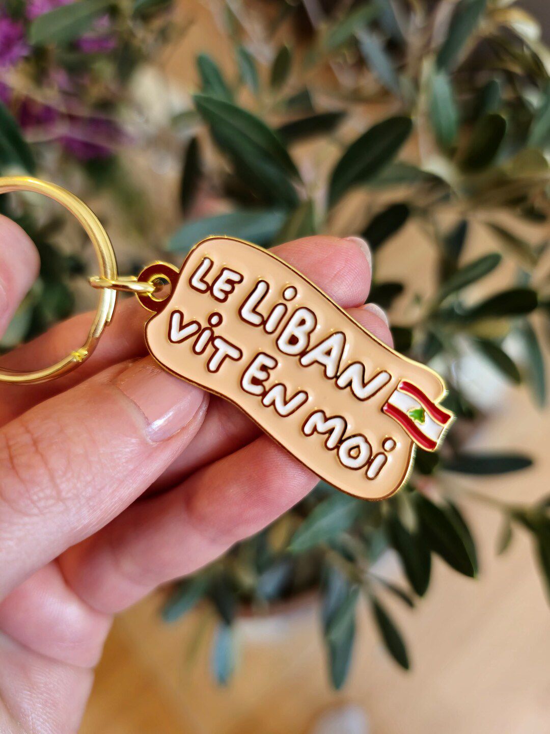 Lebanese Keychain