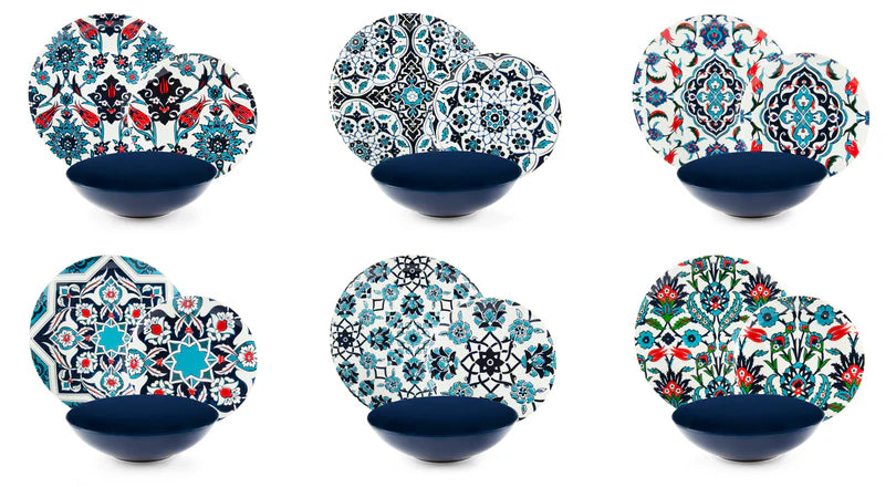 Dinner Set Porcelain (Set of 18 pcs)