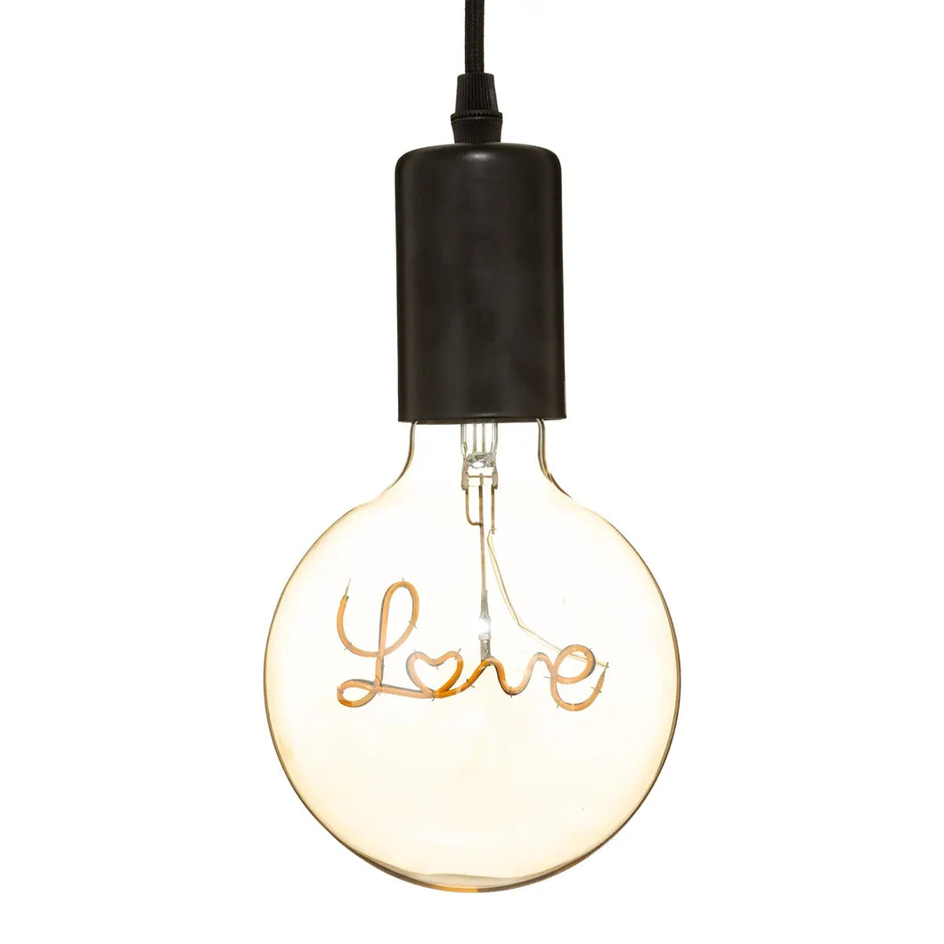 LOVE AMB SUSP LED BULB G125