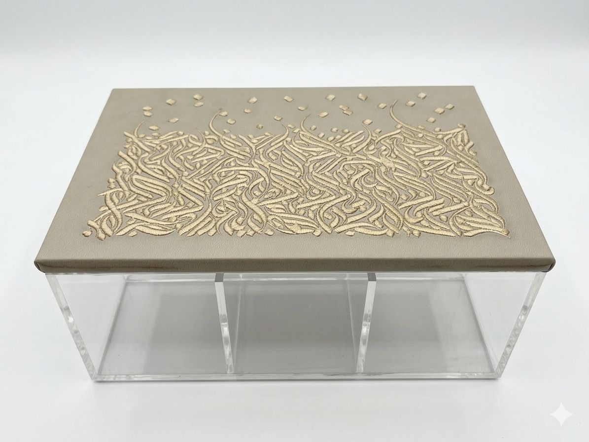 Plexi Tea Box 6 Divisions