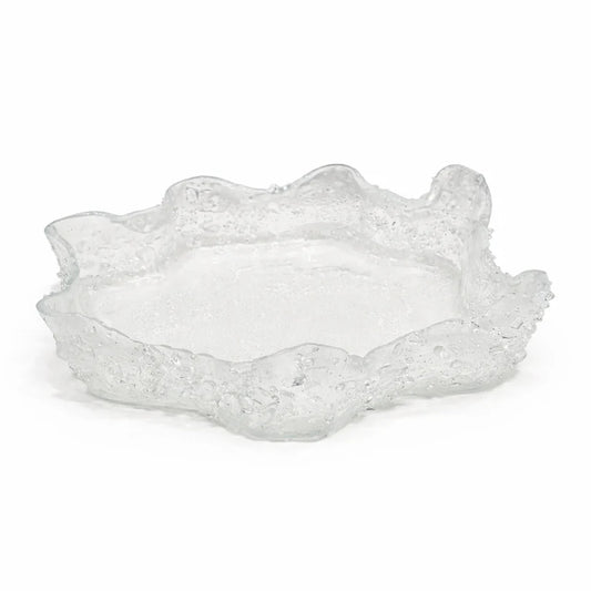 "Handmade" Segmented Jelly Bowl with Dots