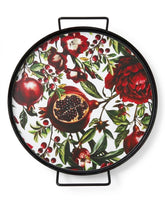 Load image into Gallery viewer, Pomegranate Metal Tray
