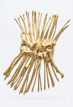 Load image into Gallery viewer, Gold Resin Brooch
