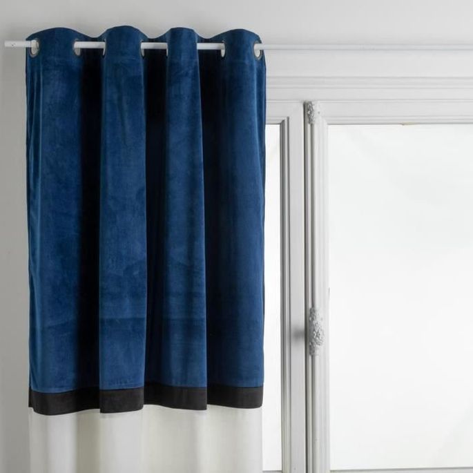 CURTAIN BICO HOTEL BLUE 140X260